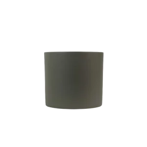 Keramička saksija tamnozelena